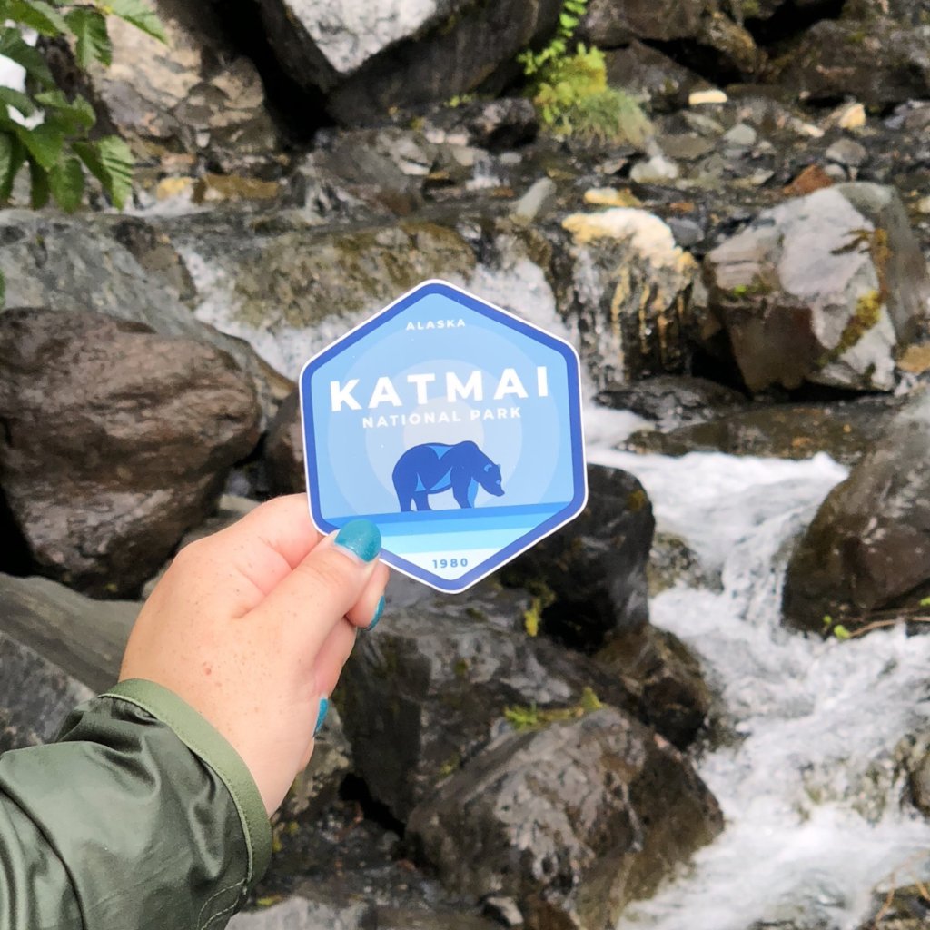 Katmai National Park Vinyl Sticker – Park Paperie