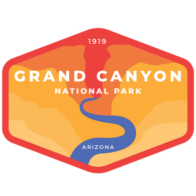Grand Canyon Vinyl Sticker