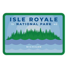 Isle Royale Vinyl Sticker