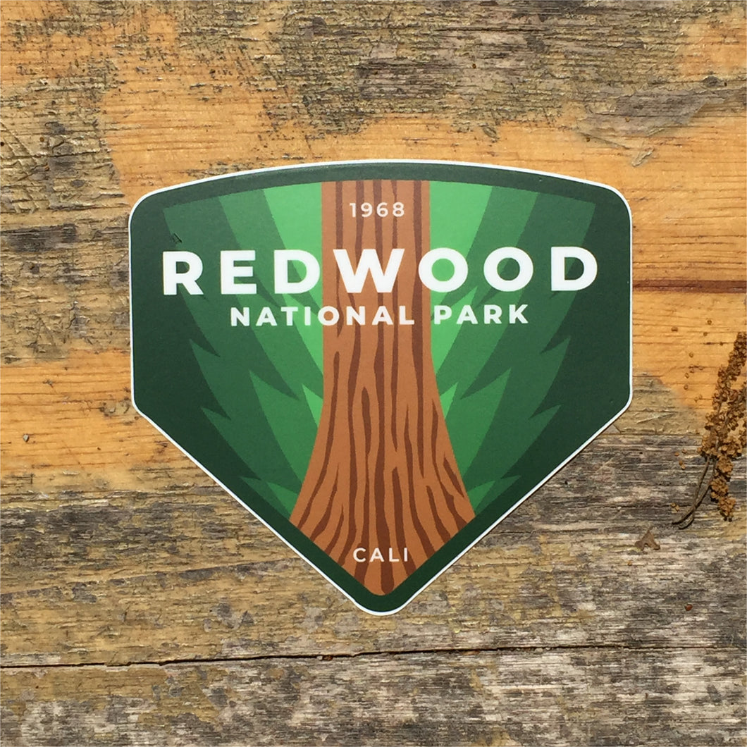 Redwood Vinyl Sticker